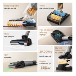 Thumbnail Máy hút bụi lau nhà khô và ướt đa năng X4 Pro - Hàng chính hãng 1