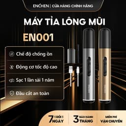 Thumbnail Máy tỉa lông mũi Enchen EN001 sạc pin Type-C đầu cạo tròn ẩn tháo rời, động cơ mạnh mẽ giảm ồn 1