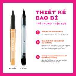 Thumbnail Bút Kẻ Mắt siêu mảnh LEMONADE SuperTiger Eyeliner 1g 4