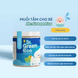 Thumbnail Muối tắm bé thảo dược từ thiên nhiên sạch rôm sảy tăng đề kháng cho bé - hộp 400g | Dr.Green Eco | 2