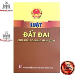 Thumbnail Sách - Luật đất đai 2024 (NXB Chính trị quốc gia Sự thật) 1
