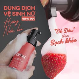 Thumbnail Dung dịch vệ sinh phụ nữ dạng bọt Oriss Daily Intimate Wash Bọt vệ sinh nam Orimen làm sạch dịu nhẹ 120ml 2