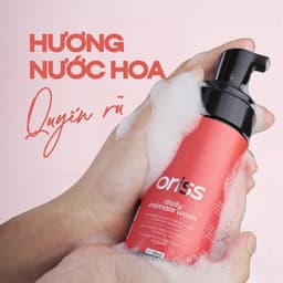 Thumbnail Dung dịch vệ sinh phụ nữ dạng bọt Oriss Daily Intimate Wash Bọt vệ sinh nam Orimen làm sạch dịu nhẹ 120ml 4