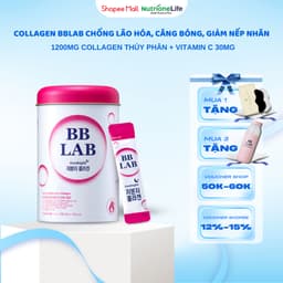 Thumbnail Bột Uống Collagen BB LAB Low Molecular Collagen Chậm Lão Hóa Da, Sáng Da Căng Bóng, Giảm Nếp Nhăn, Mờ Nám 30 Gói/Hộp 1