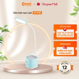Thumbnail Đèn bàn sạc Led COMET CT178 công suất 3W, có ngăn đựng dụng cụ 1