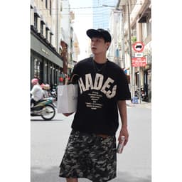 Thumbnail HADES OG Tee Đen - HADES Brand chính hãng Áo thun tay lỡ cotton unisex 4