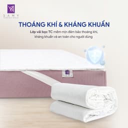 Thumbnail Tấm Bảo Vệ Nệm Prime SAMY BEDDING Cao Cấp Chống Thấm Tuyệt Đối 1