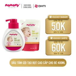 Thumbnail -Sữa tắm gội đầu tạo bọt cao cấp cho bé Mamamy gốc thực vật,dịu lành 4 hương thơm Floral/Fancy/Blueberry/Raspberry 2