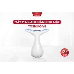 Thumbnail Máy massage nâng cơ mặt Toshiko V8 tích hợp Tính Năng Điện Di Ion giúp trẻ hóa làn da và chống nhăn 1