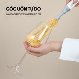 Thumbnail Cây Cọ Bình Rửa Ly OKwife - Chổi Cọ Rửa Bình Sữa, Bình Giữ Nhiệt, Bình Nước Thể Thao Dài 33.5cm 2