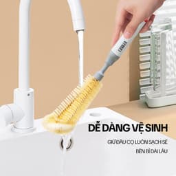 Thumbnail Cây Cọ Bình Rửa Ly OKwife - Chổi Cọ Rửa Bình Sữa, Bình Giữ Nhiệt, Bình Nước Thể Thao Dài 33.5cm 4