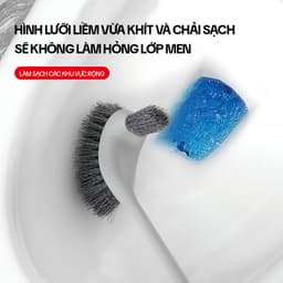 Thumbnail Chổi Cọ Bồn Cầu 2 Mặt OKwife AGW-5746 - Cây Chà Bồn Cầu, Cọ Toilet Thông Minh, Bàn Chải Chà Bồn Cầu, Nhà Vệ Sinh 1