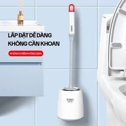 Thumbnail Chổi Cọ Bồn Cầu Có Cốc Đựng OKwife AGW-5749 - Cây Chà Bồn Cầu, Cọ Toilet Thông Minh, Bàn Chải Chà Bồn Cầu, Nhà Vệ Sinh 2