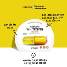 Thumbnail Combo 20 Mặt Nạ BNBG Mix Hỗ Trợ Phục Hồi Da BNBG Vita Genic Jelly Mask 30mlx20 3