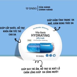 Thumbnail Combo 20 Mặt Nạ BNBG Mix Hỗ Trợ Phục Hồi Da BNBG Vita Genic Jelly Mask 30mlx20 1