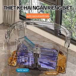 Thumbnail Cây Lau Nhà Thay Thế Cho Bộ Lau Nhà KITIMOP PRO N08 ( Không Bao Gồm Thùng Vắt) 3