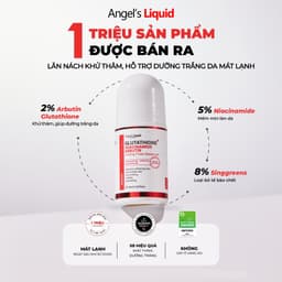 Thumbnail Lăn Nách Khử Thâm, Dưỡng Trắng Mát Lạnh Angel's Liquid Glutathione+Niacinamide Arbutin Cooling Fresh Deodorant 60ml 3