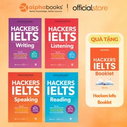 Thumbnail Bộ sách Hackers IELTS (Có File Nghe): Listening + Reading + Writing + Speaking (Bộ 4 Cuốn/Lẻ, Tái Bản Mới Nhất - Gamma) 1