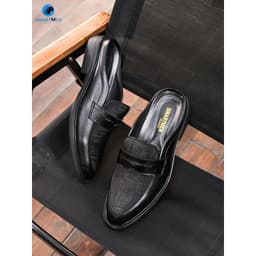 Thumbnail Giày sục công sở cao cấp SMARTMEN GSU-02 ĐEN 4