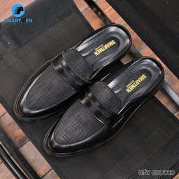 Thumbnail Giày sục công sở cao cấp SMARTMEN GSU-02 ĐEN 2