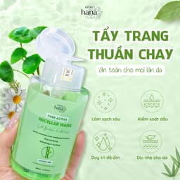 Thumbnail Nước tẩy trang RIORI HANA - PURE ACTIVE MICELLAR WATER 200ml 2