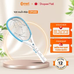 Thumbnail Vợt Muỗi Comet Tuổi Thọ Cao, Lỗi 1 Đổi 1 Trong 6 Tháng 3
