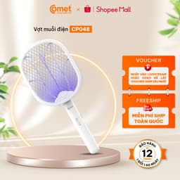 Thumbnail Vợt Muỗi Comet Tuổi Thọ Cao, Lỗi 1 Đổi 1 Trong 6 Tháng 4
