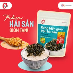 Thumbnail COMBO 3 Rong biển giòn trộn 3 vị O'food 40g 1