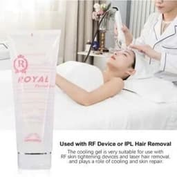 Thumbnail Gel lạnh Royal chai lớn 300G dùng cho máy triệt lông, máy nâng cơ, dùng cấp ẩm cho da và làm mát da 4