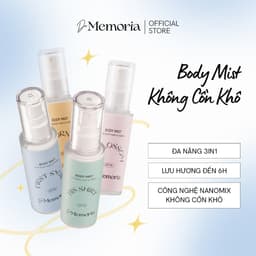 Thumbnail Body Mist Xịt Thơm Cơ Thể De Memoria Không Cồn Khô 50ml  - BST Cảm Xúc Chân Thật 1