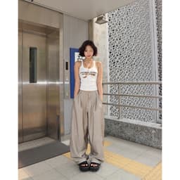 Thumbnail Quần Dài Tây Dáng Rộng Đính Đá - Brand TSUN Chính Hãng - Rhinestones Pants - Unisex 3