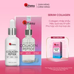 Thumbnail Serum Collagen Kihasu Dưỡng Trắng Da, Cấp Ẩm, Chống Lão Hóa, Se Khít Lỗ Chân Lông, Phục Hồi Da 1