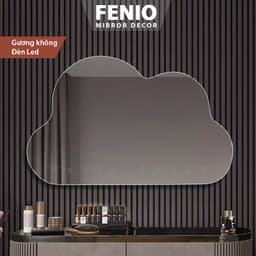 Thumbnail Gương decor hình đám mây FENIO gương có led cảm ứng treo tường 3