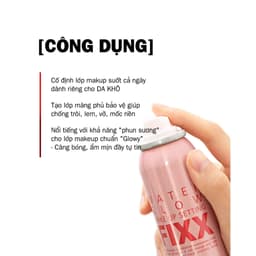 Thumbnail Xịt khoá nền So Natural Makeup Setting Fixx 120ml sương mịn đều giữ lớp trang điểm cố định 1