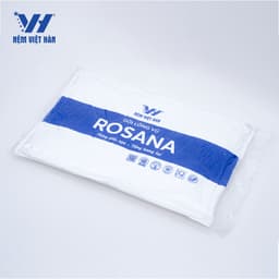 Thumbnail Gối nằm Việt Hàn Rosana - Mềm min, Thông thoáng, Dịu êm - Từ sợi lông vũ nhân tạo 3