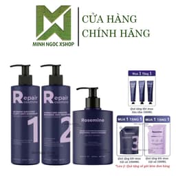 Thumbnail Bộ sản phẩm dầu gội xảm kem ủ tóc, sữa tắm Rosemine đủ mã 1