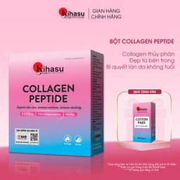 Thumbnail Hộp 10 Gói Bột Collagen Kihasu Chống Nhăn Da, Chống Lão Hóa, Tăng Cường Độ Ẩm, Bí Quyết Làn Da Không Tuổi 1