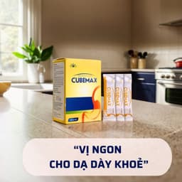Thumbnail Gel Bảo Vệ Dạ Dày Cubemax Giúp Giảm Đau Dạ Dày, Tá Tràng, Cắt Cơn Trào Ngược Dạ Dày, Giảm Ợ Chua, Đầy Bụng, Khó Tiêu 2