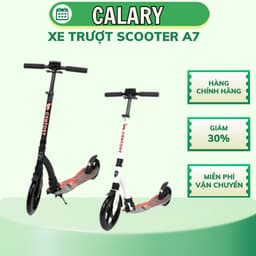 Thumbnail Xe Scooters Cougar- A7 Cao Cấp Màu Đen Dành Cho Người Lớn Độ Chịu Lực Cao 1