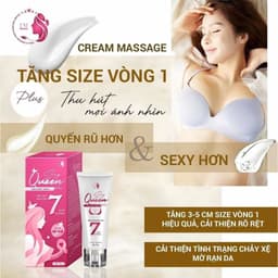 Thumbnail Kem Masaage Tăng Size Vòng 1 Sexy Queen Plus Hỗ Trợ Tăng Size Vòng 1 , Dưỡng Da Săn Chắc V1 2