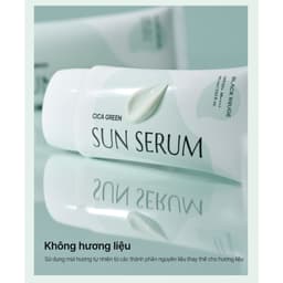 Thumbnail Tinh Chất Chống Nắng Black Rouge Cica Green Sun Serum Hàn Quốc SPF50+ PA+++++ 3ml 3