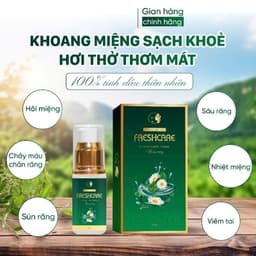 Thumbnail Tinh Dầu Răng Miệng Freshcare Thảo Dược Giúp Làm Sạch Răng Miệng, Khử Mùi Hôi, Hơi Thở Thơm Tho Lọ 15ml 2