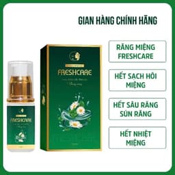 Thumbnail Tinh Dầu Răng Miệng Freshcare Thảo Dược Giúp Làm Sạch Răng Miệng, Khử Mùi Hôi, Hơi Thở Thơm Tho Lọ 15ml 1