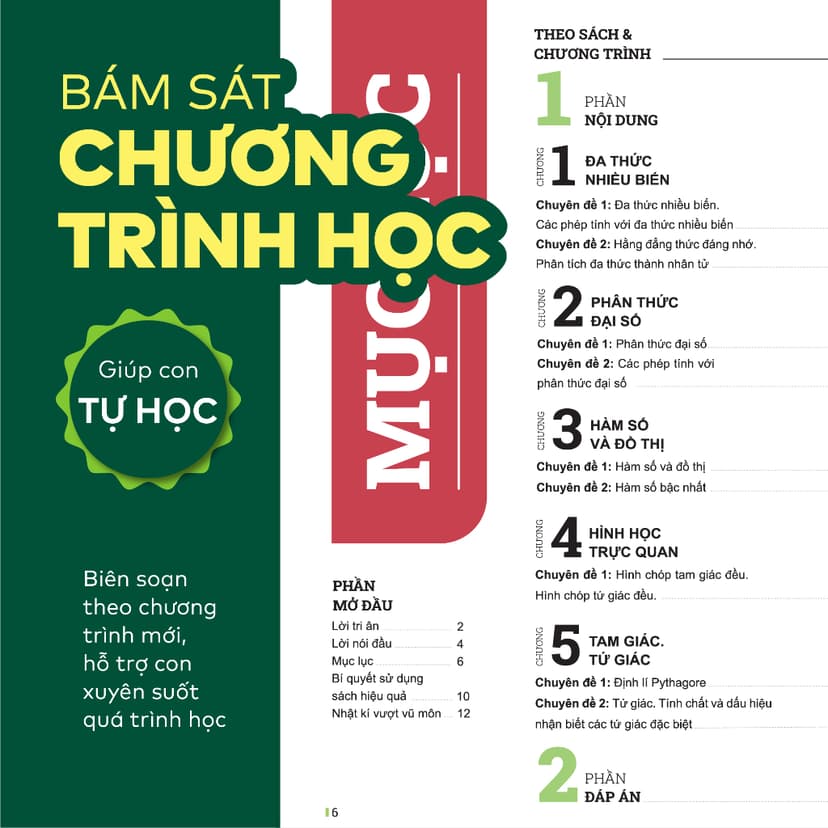 Ảnh Sách - Đột phá tư duy Toán 8 - Giúp con tự học ngay tại nhà 2