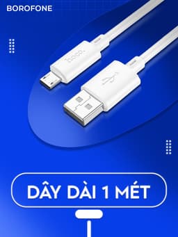 Thumbnail Dây cáp sạc Hoco X88 Micro-USB 2.4A 12W dành cho android, dây dài 1 mét 1