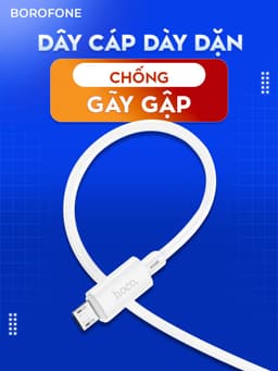 Thumbnail Dây cáp sạc Hoco X88 Micro-USB 2.4A 12W dành cho android, dây dài 1 mét 3