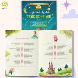 Thumbnail Sách - Truyện Kể Cho Bé Trước Giờ Đi Ngủ - Giúp Con Phát Triển IQ, EQ Và Làm Quen Với Tiếng Anh 3