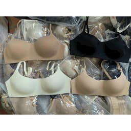 Thumbnail Áo Lót Nữ Không Gọng Chất Su Đúc Cup Ngang, Đệm Mỏng 1cm Không Viền Co Giãn 4 chiều 3