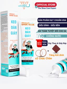 Thumbnail Keo Dán Giày Trong Suốt Siêu Dính Đa Năng Chính Hãng MINSU M2522 Chuyên Dụng Cho Giày Dép Thể Thao An Toàn Cho Da 60ml 1