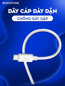 Thumbnail Dây sạc Hoco X88 60W Type-C to Type-C dành cho android: samsung, oppo.. dây dài 1 mét 1